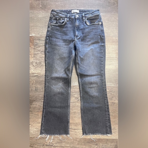 FINAL PRICE Zara Bootcut Black Jeans - Picture 3 of 6